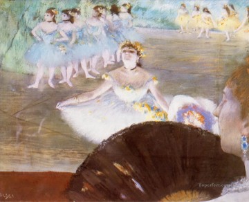 Bailarina con ramo de flores 1878 Edgar Degas Pinturas al óleo
